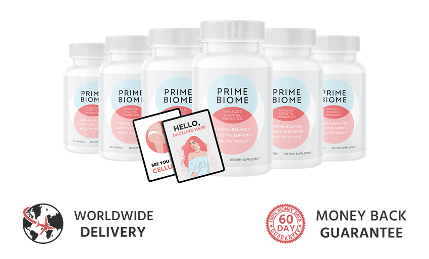 6 Bottles of PrimeBiome